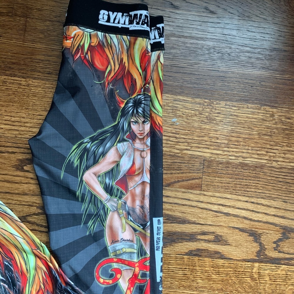 Limited Edition Gymwars compression full leggings - Picture 2 of 5